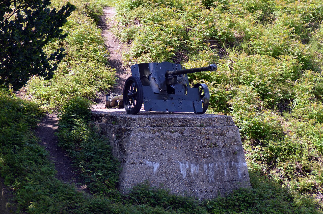 50mm PAK 38 Panzerabwehrkanone 5 cm Pak 38 Battle of Nijmegen Hunnerpark Second World War
