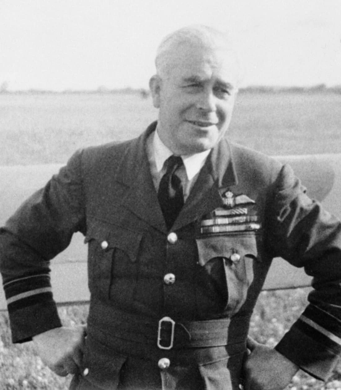 This image is a digitized photograph of Air Vice-Marshal Richard Saul. The image was taken from https://www.rafweb.org/Biographies/Saul.htm where it was marked as Crown Copyright. Saul retired in mid-1944 and so the phot