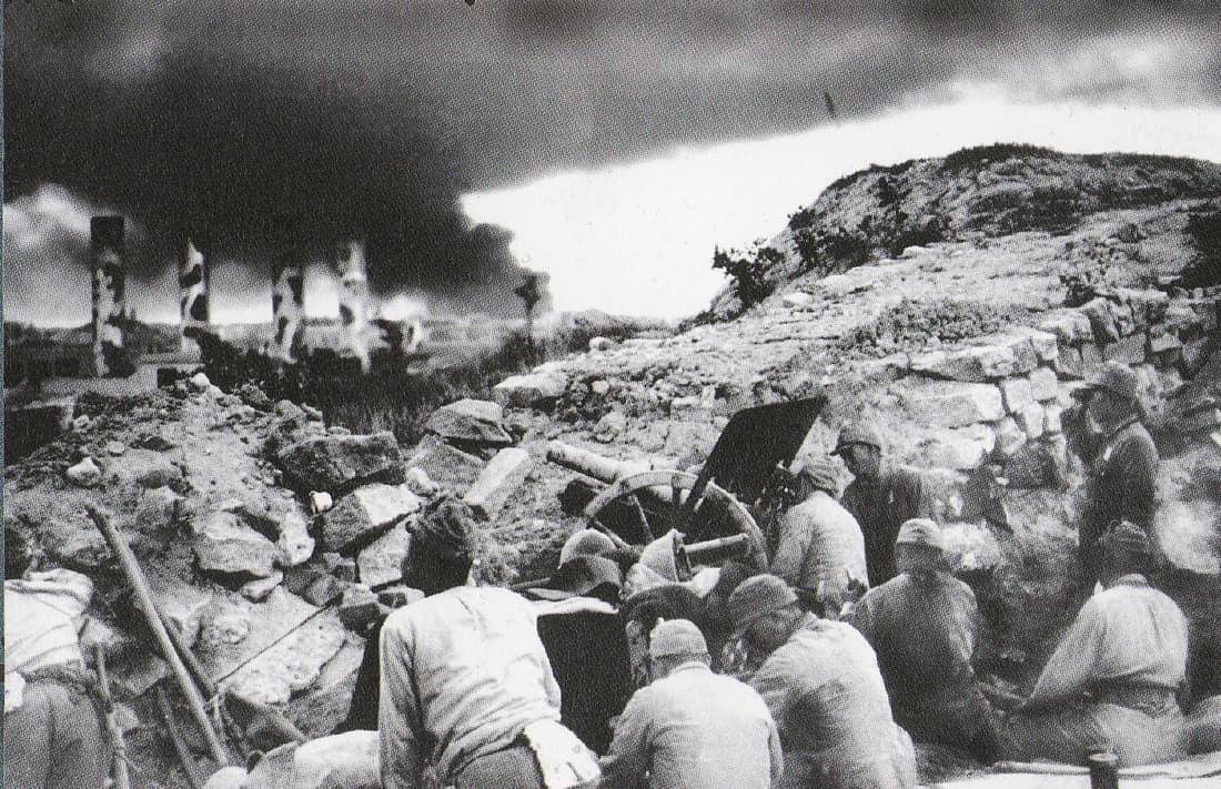 Japanese Army attacked North Point