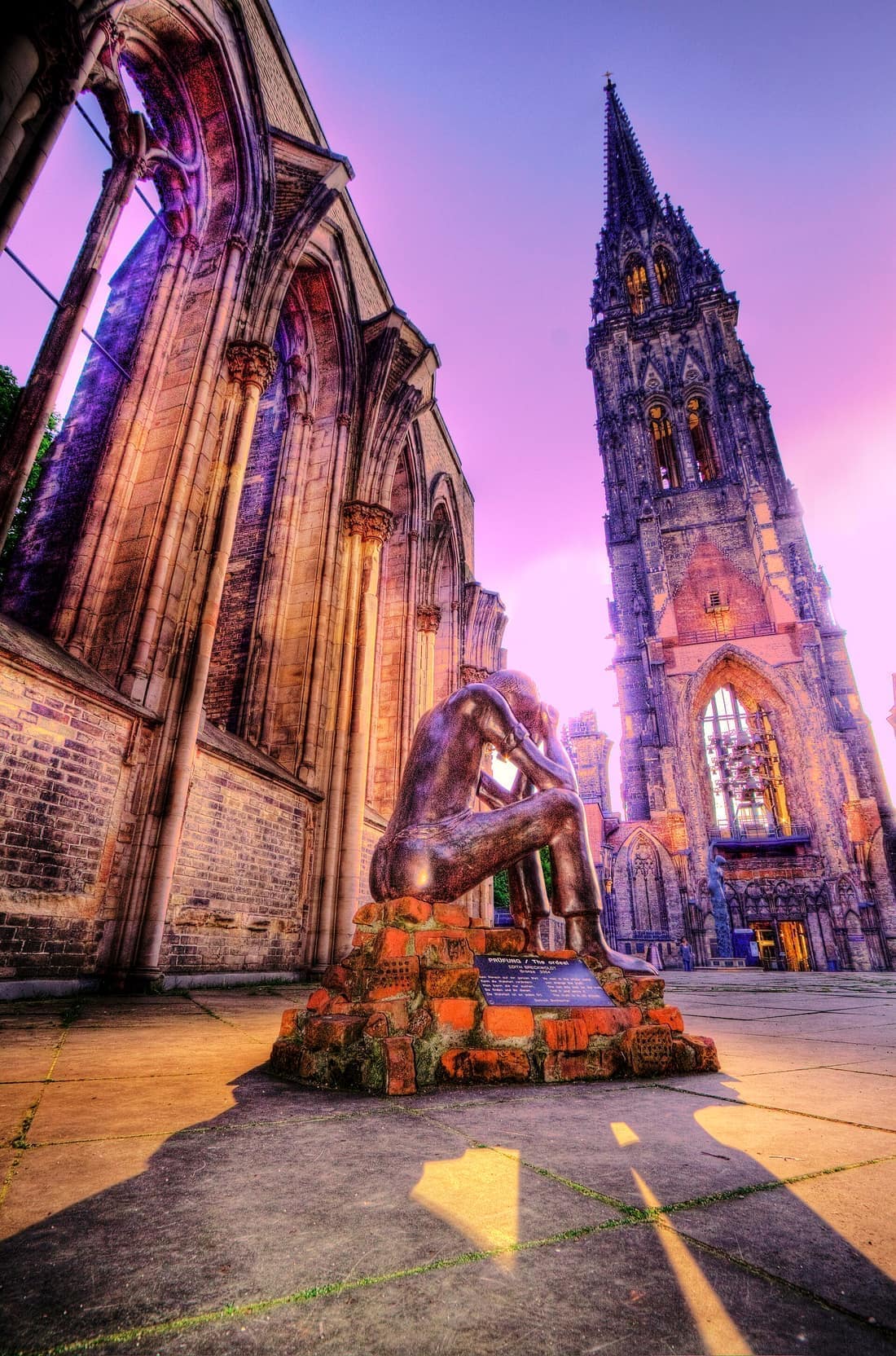 This is a photograph of an architectural monument.It is on the list of cultural monuments of Hamburg, no. 34.