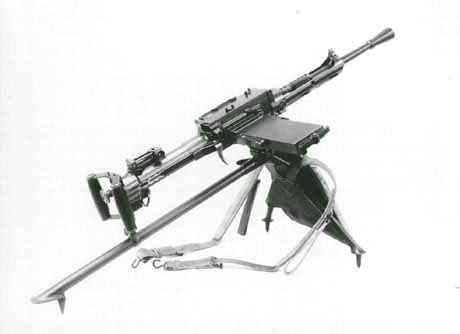 Breda model 5C italian machine gun