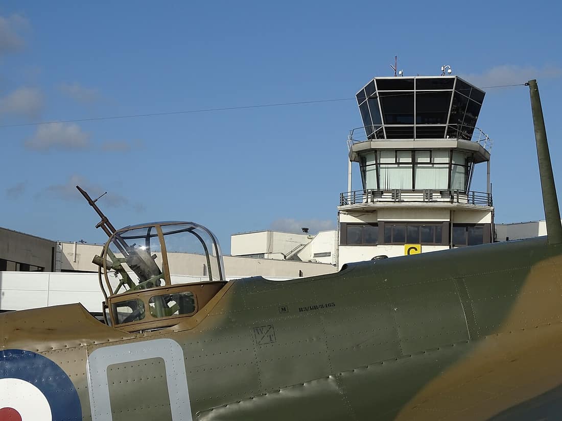 Bristol (Fairchild Canada) 149 Bolingbroke Mk4 (mod)/Bristol (AVRO) Blenheim Mk1 L6739 (G-BPIV) YP-Q in the colour scheme of 23 Squadron RA at Antwerp International Airport during the Antwerp Liberation Festivities 2019.