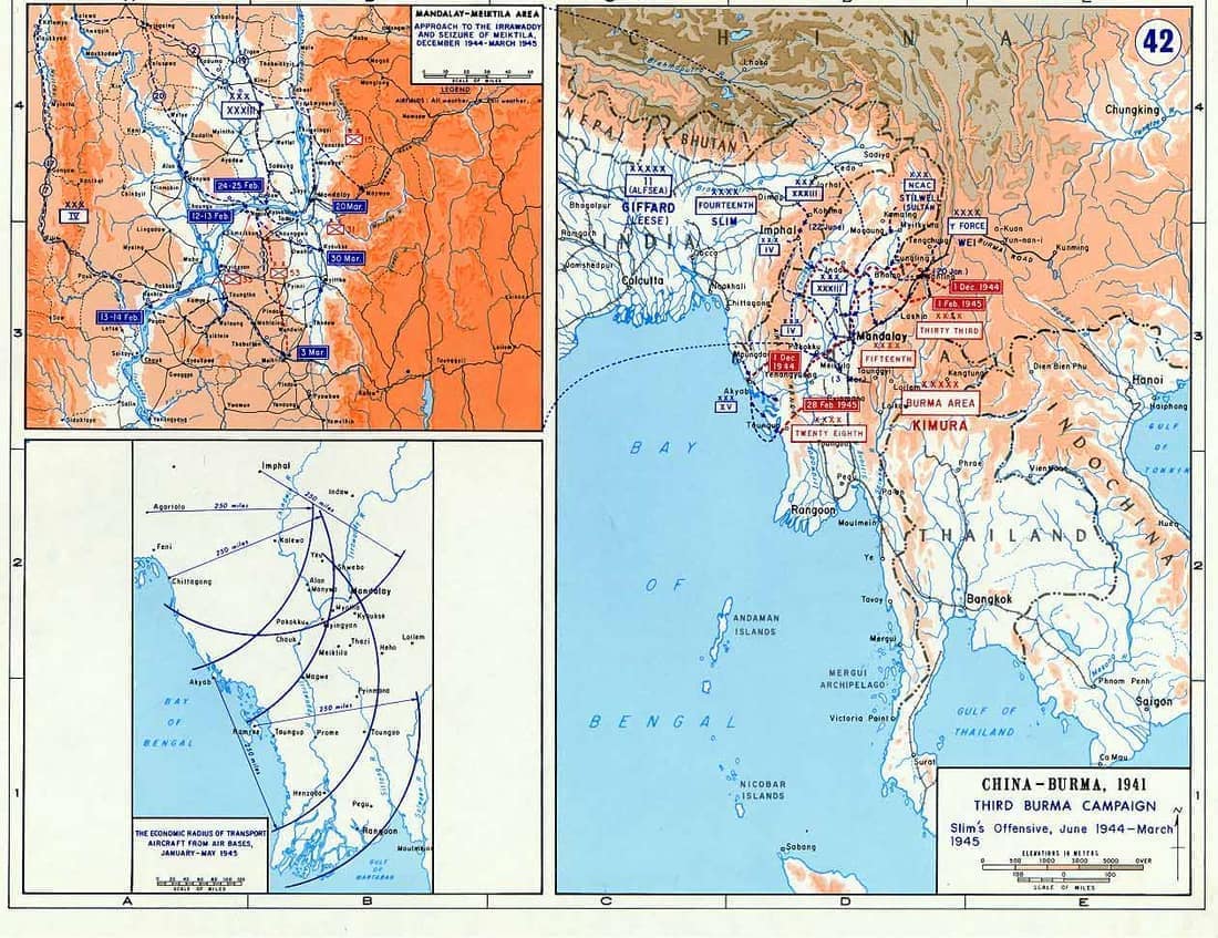 Allied Third Burma Campaign, June 1944 - May 1945