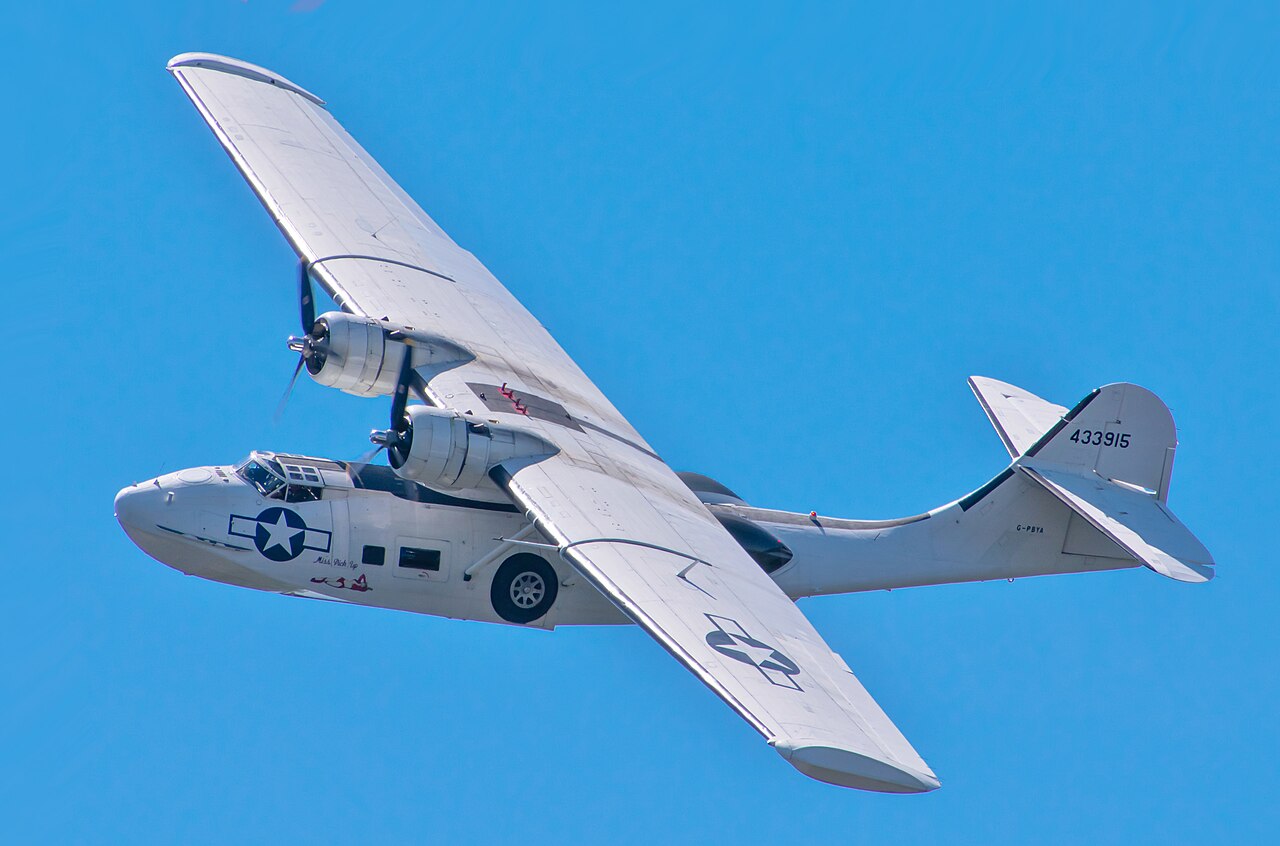 PBY Catalina in flight