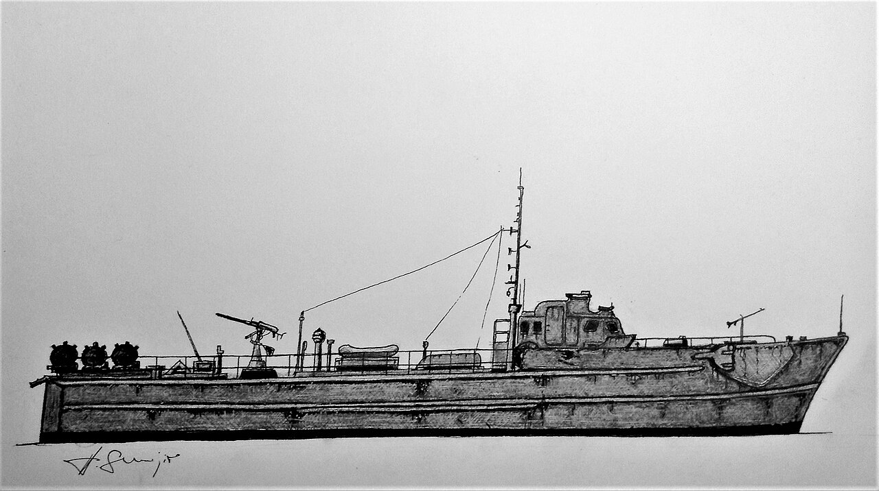 The boat was commanded at that time by Oberleutnant zur See Kurt Fimmen and operating with the 1st S-Boote flotilla based in Ijmuiden, Holland. The S-26 was sunk along with the S-40 and S-72 by Soviet fighter-bombers on 