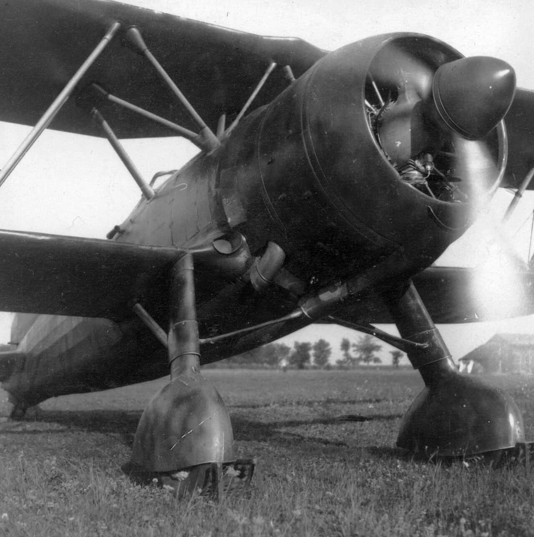 A Magyar Királyi Honvéd Légierő Fiat Cr-42 típusú vadászgépe.