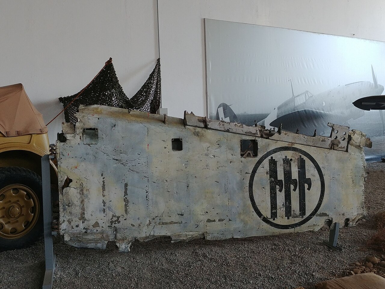 Ala di un Fiat G.50
