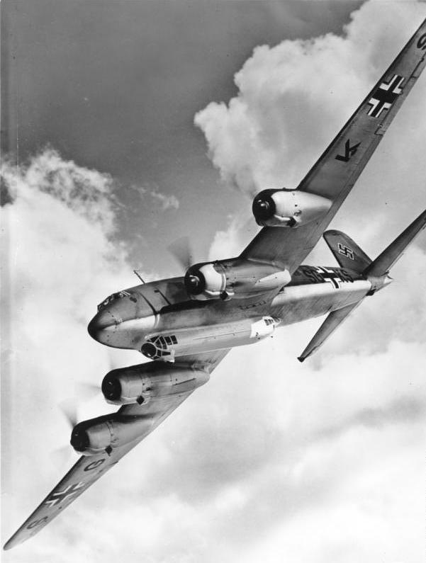 Information added by Wikimedia users. Fw 200C-3/U-2 SG+KS (later F8+AB), flown by Ritterkreuz recipient Hauptmann Fritz Fliegel of I./KG 40. He was shot down on 18 July 1941 by a lucky AA round from the merchant vessel P