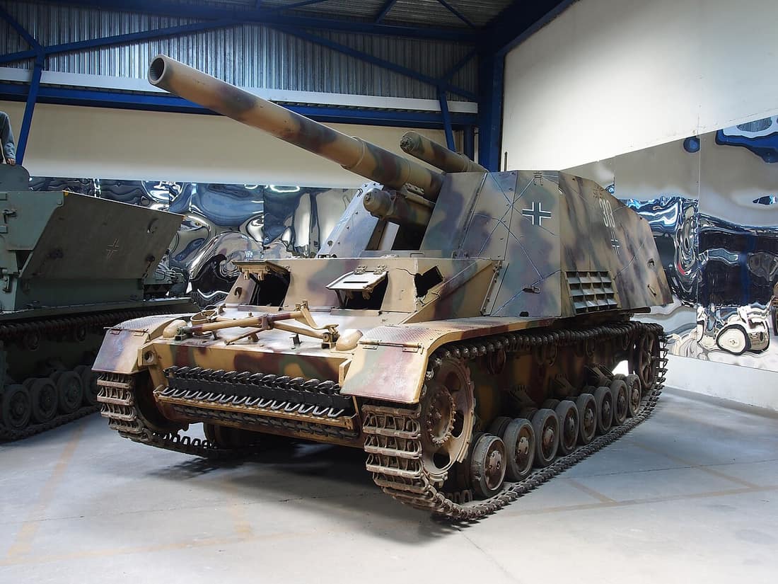 Photographed in the Musée des Blindés, France.