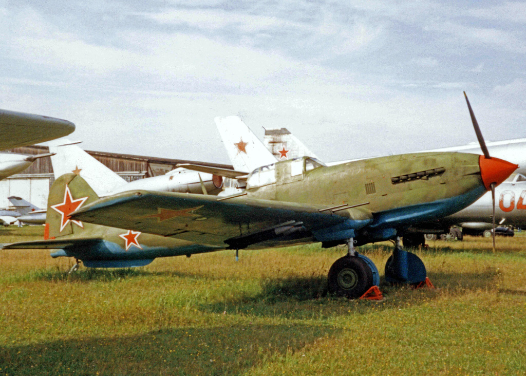Ilyushin Il-10M in Soviet AF markings preserved at the Monino museum near Moscow