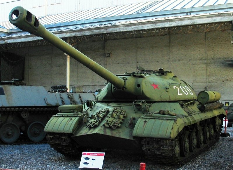 IS-3 tank in a museum in Brussels - own work by Paul Hermans