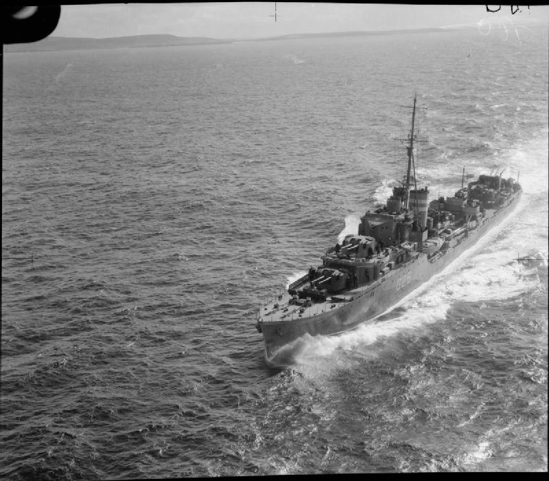 HMS Nepal Underway.