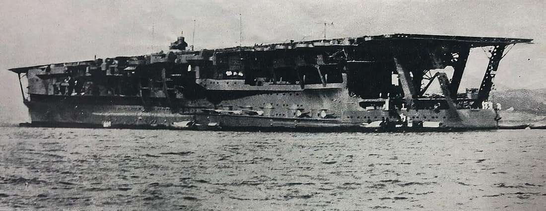 Aircraft carrier Kaga sideview of the Imperial Japanese Navy (circa 1935). According to military magazines from before the war, the aircraft carrier Kaga was built at the Yokosuka Naval Arsenal (the hull was launched in 