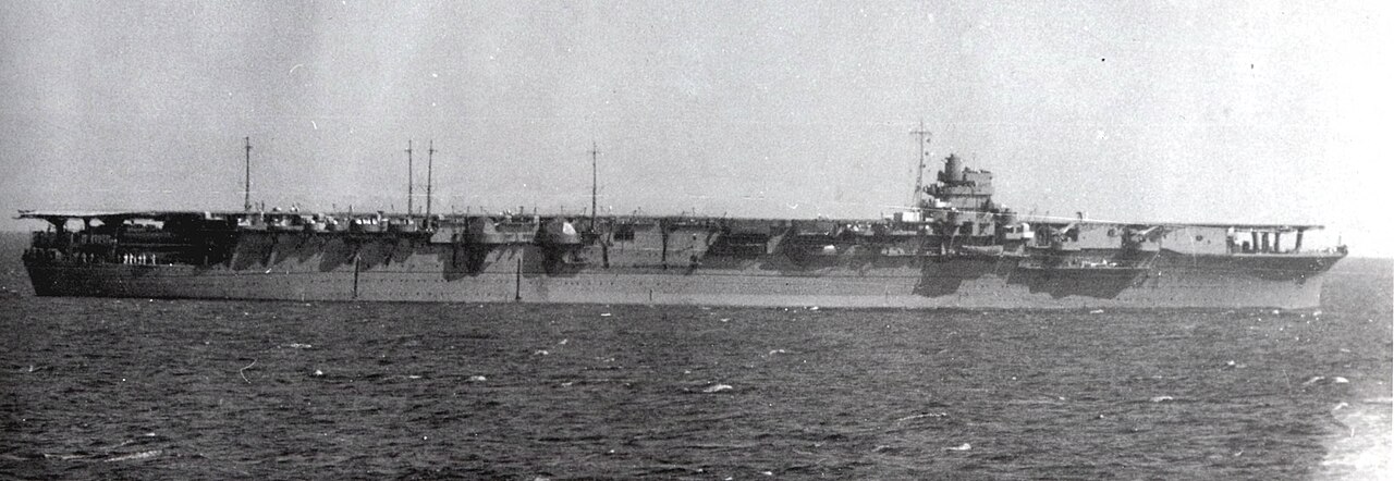 Japanese aircraft carrier Zuikaku.