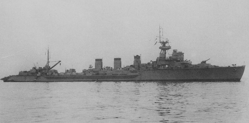 日本海軍 球磨型二等巡洋艦 『北上』