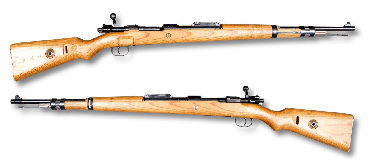 Karabiner 98K in mint condition. Caliber 7.92×57mm IS. Rifle made in 1940, received by Armémuseum as a gift from the German government. From the collections of Armémuseum (Swedish Army Museum), Stockholm, Sweden.