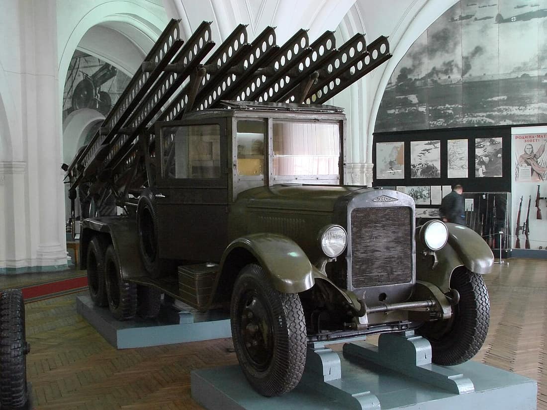 Katyusha Rocket Launcher - Artillery Museum - St. Petersburg - Russia.jpg