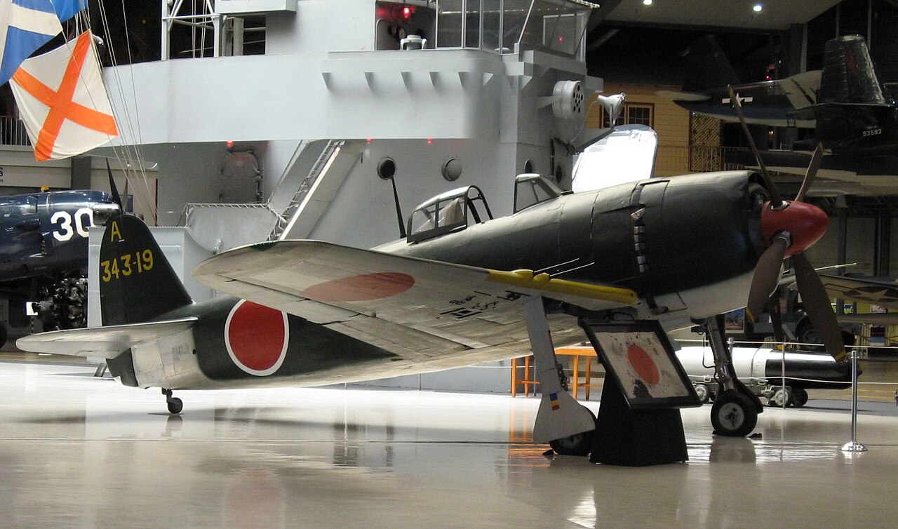 Kawanishi N1K2-J Shiden Kai, Naval Aviation Museum, Pensacola, Florida