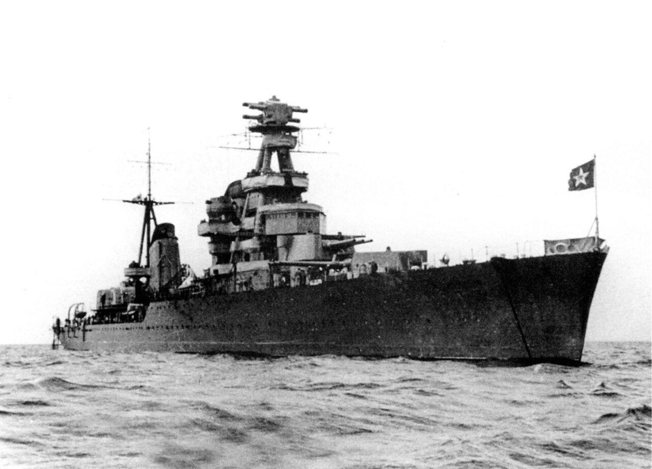 The Soviet cruiser Kirov, 1941.