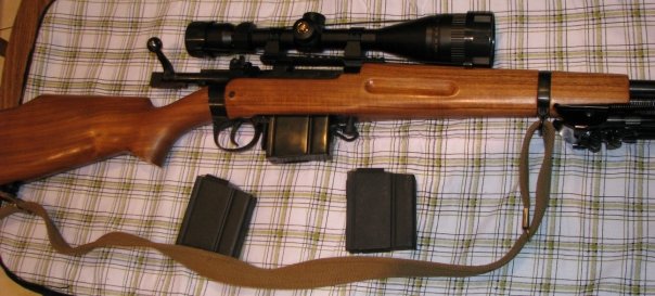 Photo of an AIA M0-B2 7.62 Match Type rifle.