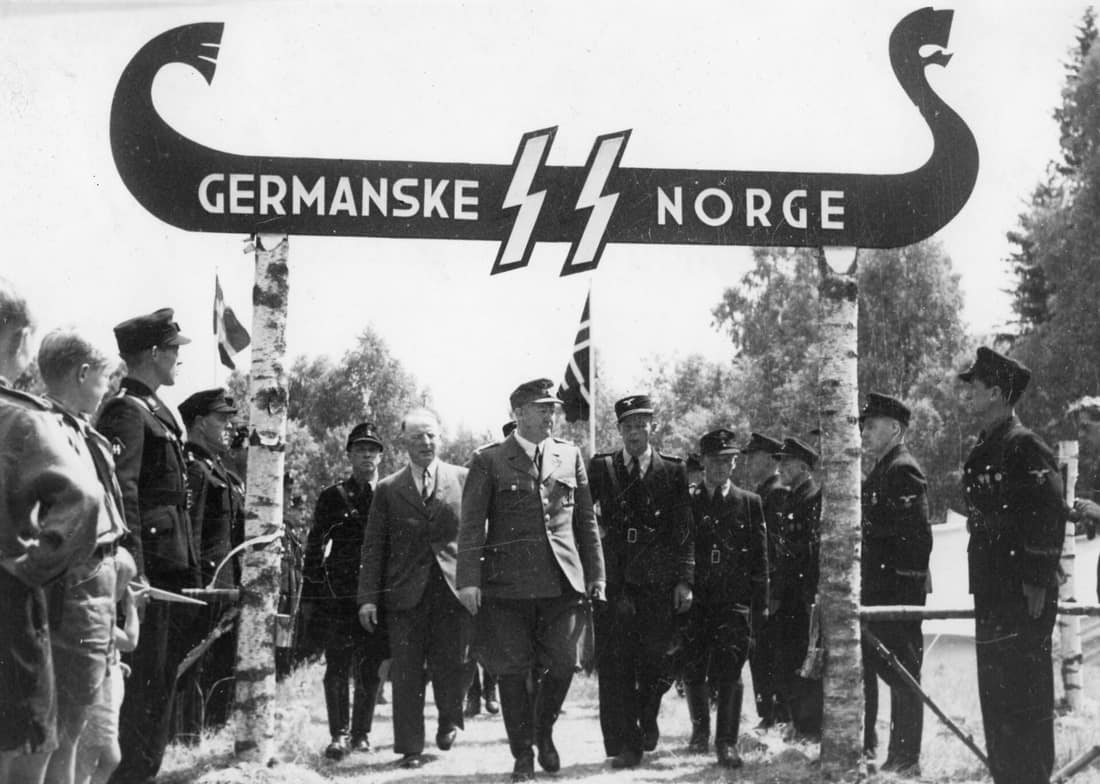 Veranstaltung der Germanischen SS in Norwegen (1941).
