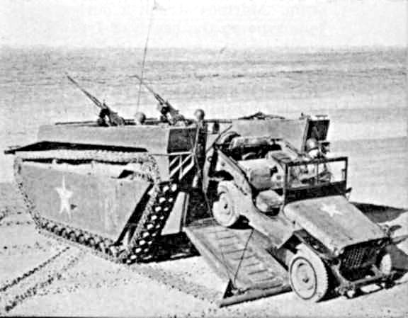 USMC Landing Vehicle, Tracked (4) (LVT-4 or AMTRAC)