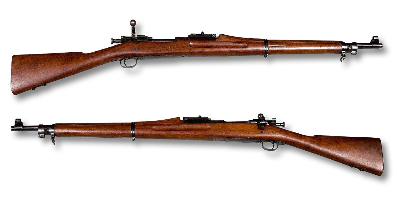 M1903 Springfield rifle, USA. Caliber .30-06. From the collections of Armémuseum (Swedish Army Museum), Stockholm.