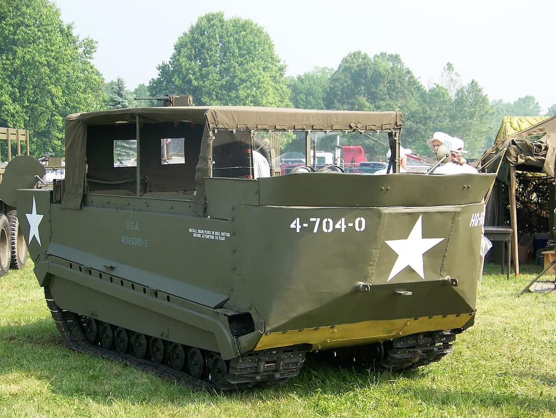 M-29C Water Weasel at the Reading Regional Airport during World War II weekend Reading , PA. June 7th 2008