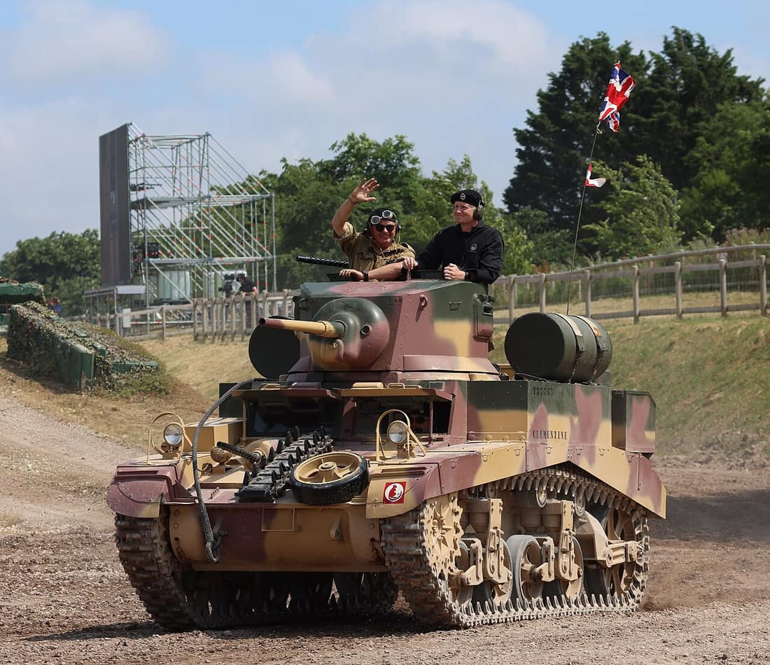 Photo of M3A1 Stuart (T37765) at tankfest 2023