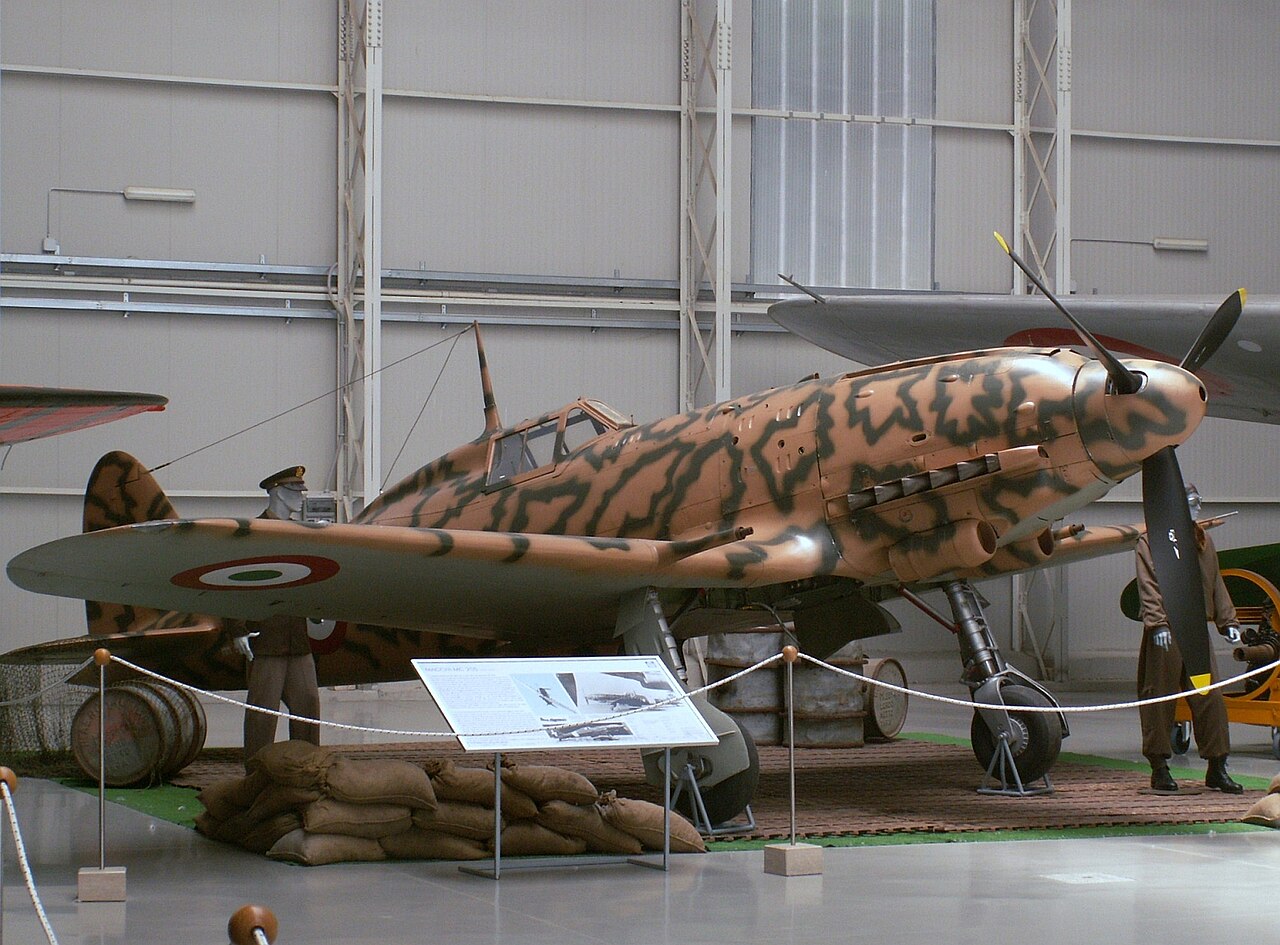 Aeronautica Macchi C.205 at the Italian Air Force Museum, Vigna di Valle