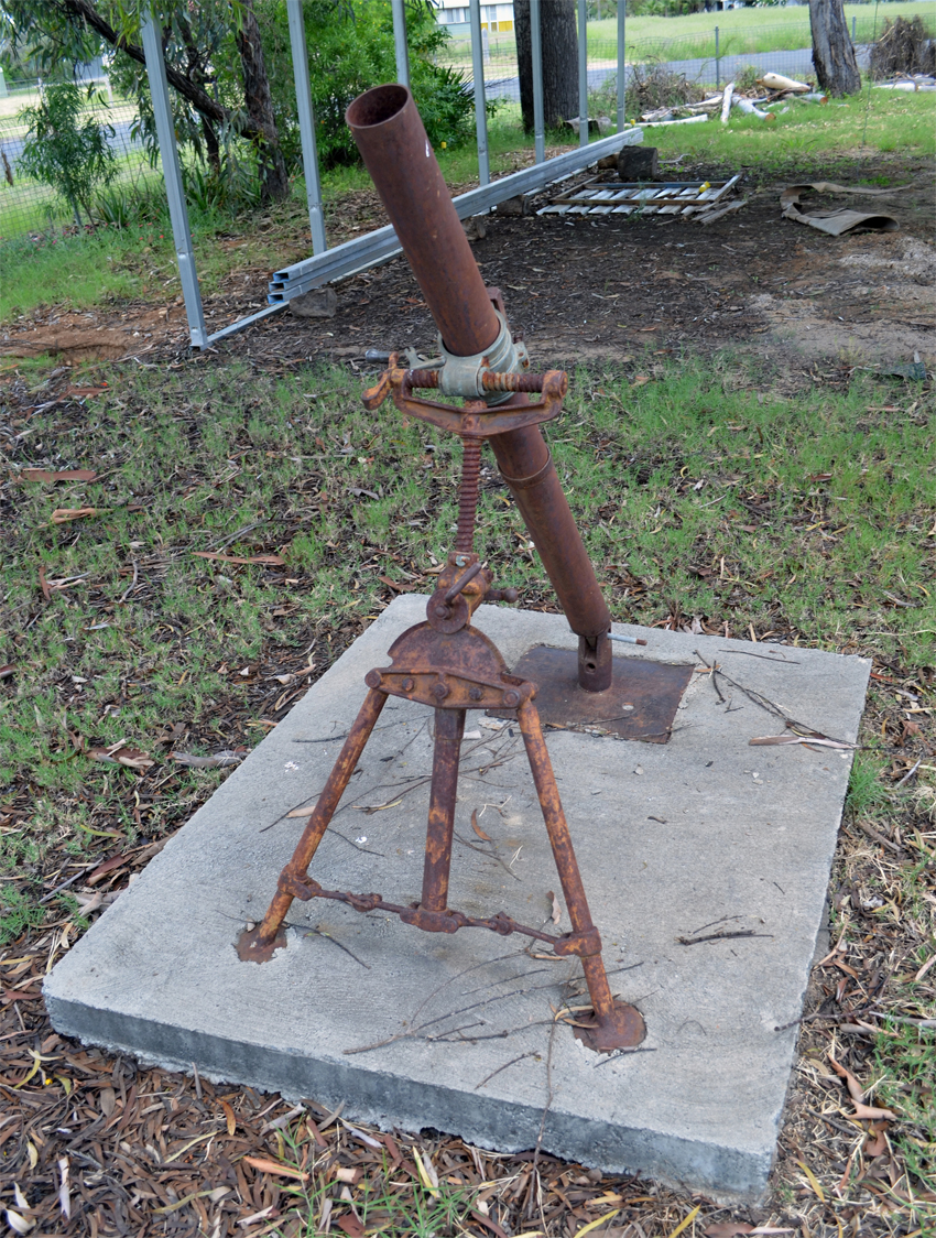 Displayed at the Returned &amp; Services League building, Roma, Queensland.