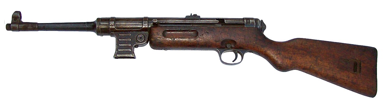 German MP 41 wooden stock.