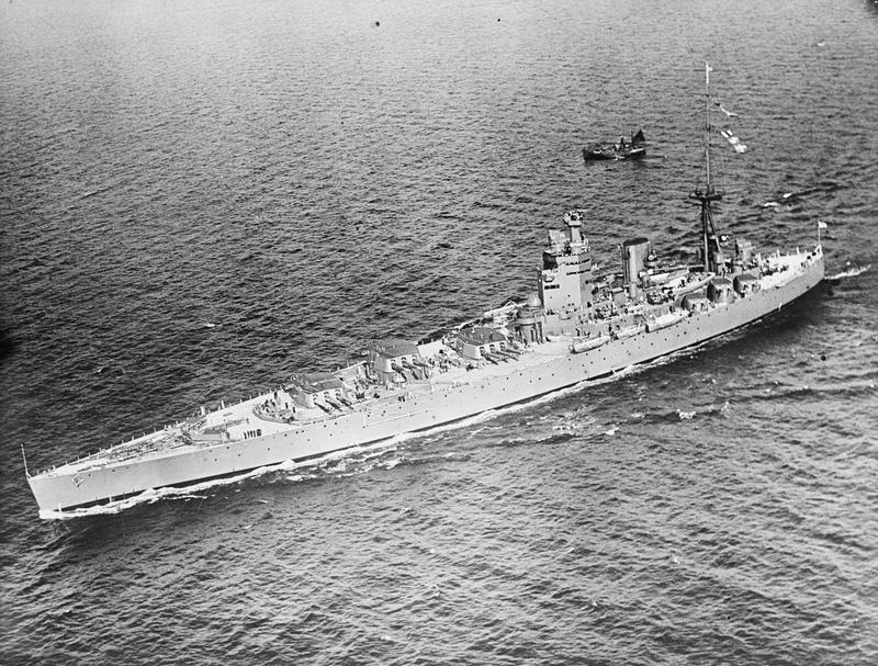 The Royal Navy in the Interwar Period Battleship HMS Nelson.
