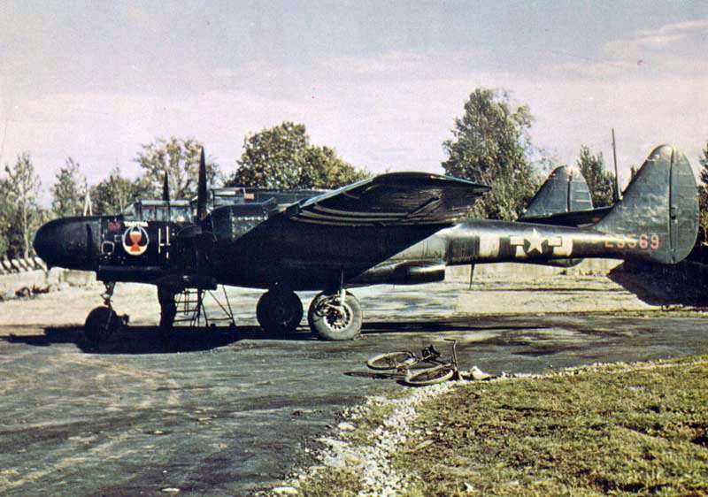 P-61 in 1944 in support of D-Day (Courtesy: USAF)