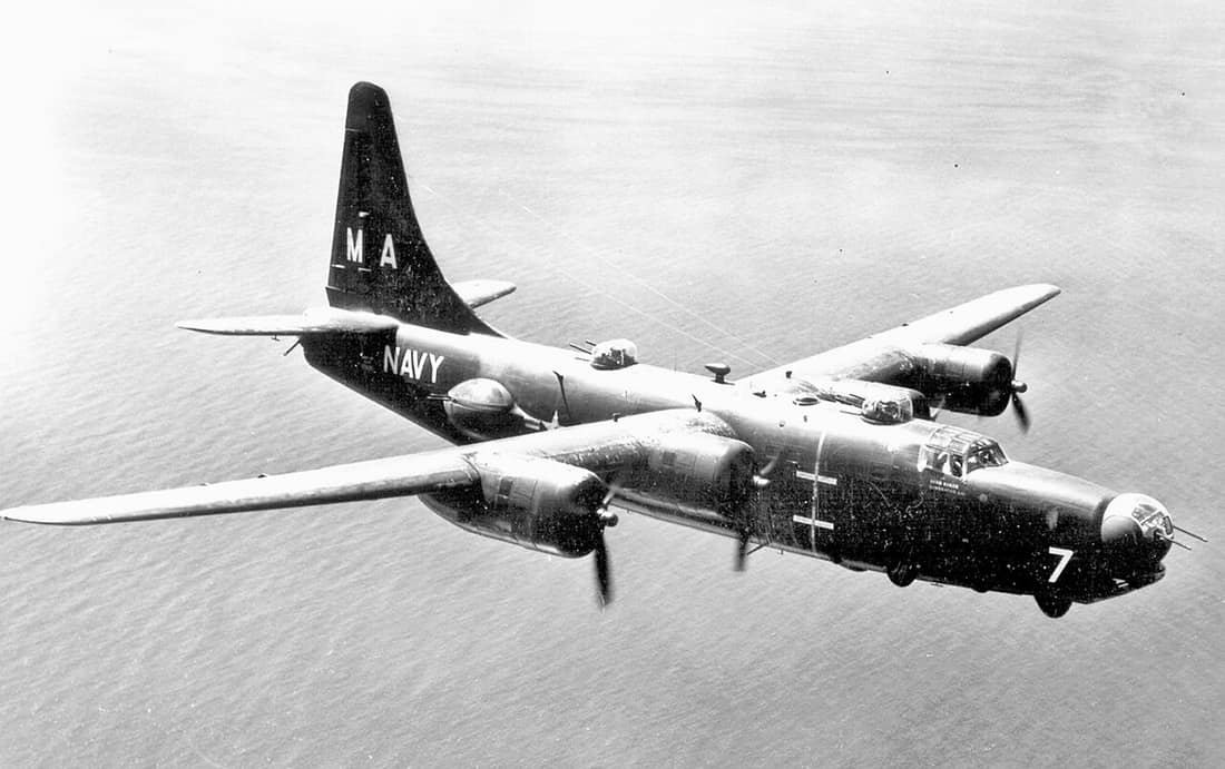 A U.S. Navy Consolidated PB4Y-2S Privateer (BuNo 66304) of Patrol Squadron VP-23, circa 1949-1953. This aircraft is today on display at the National Museum of Naval Aviation, Pensacola, Florida (USA).
