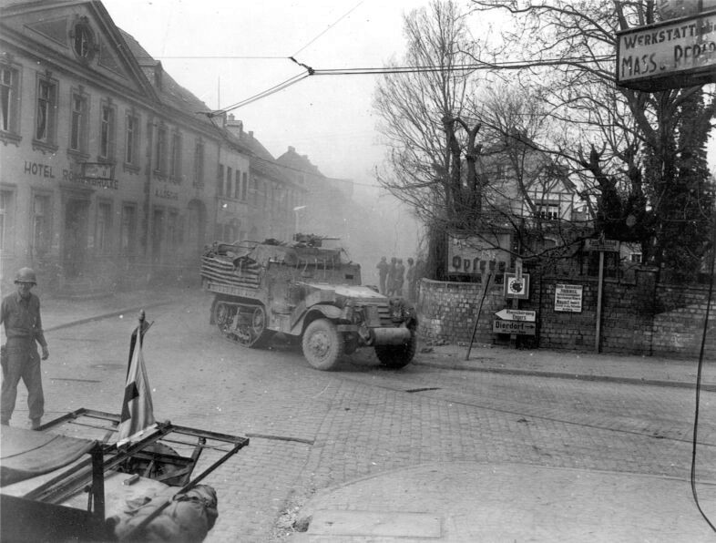 Capture of the bridge at Remagen