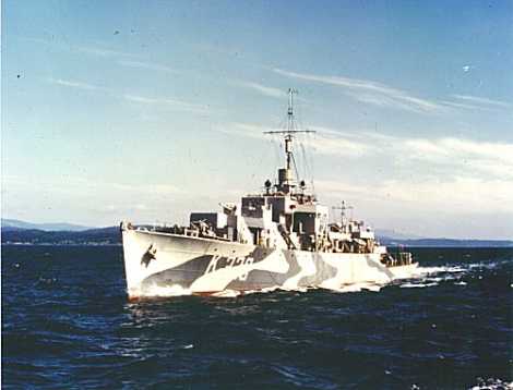 River class frigate HMCS Wakesiu