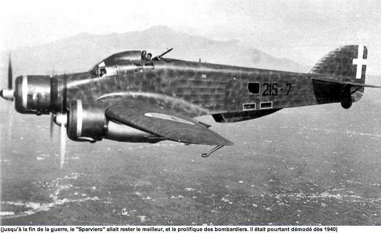 Aereo Savoia Marchetti SM 79 Sparviero in volo