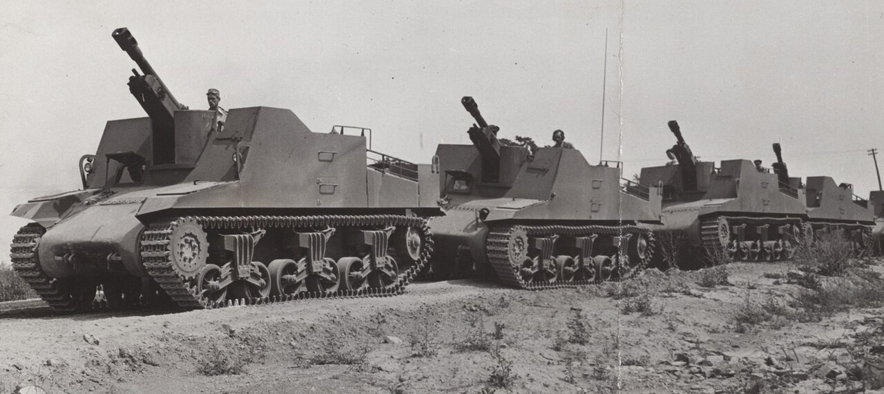 Sexton self-propelled artillery