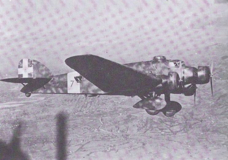 Italian Savoia-Marchetti SM.81 aircraft