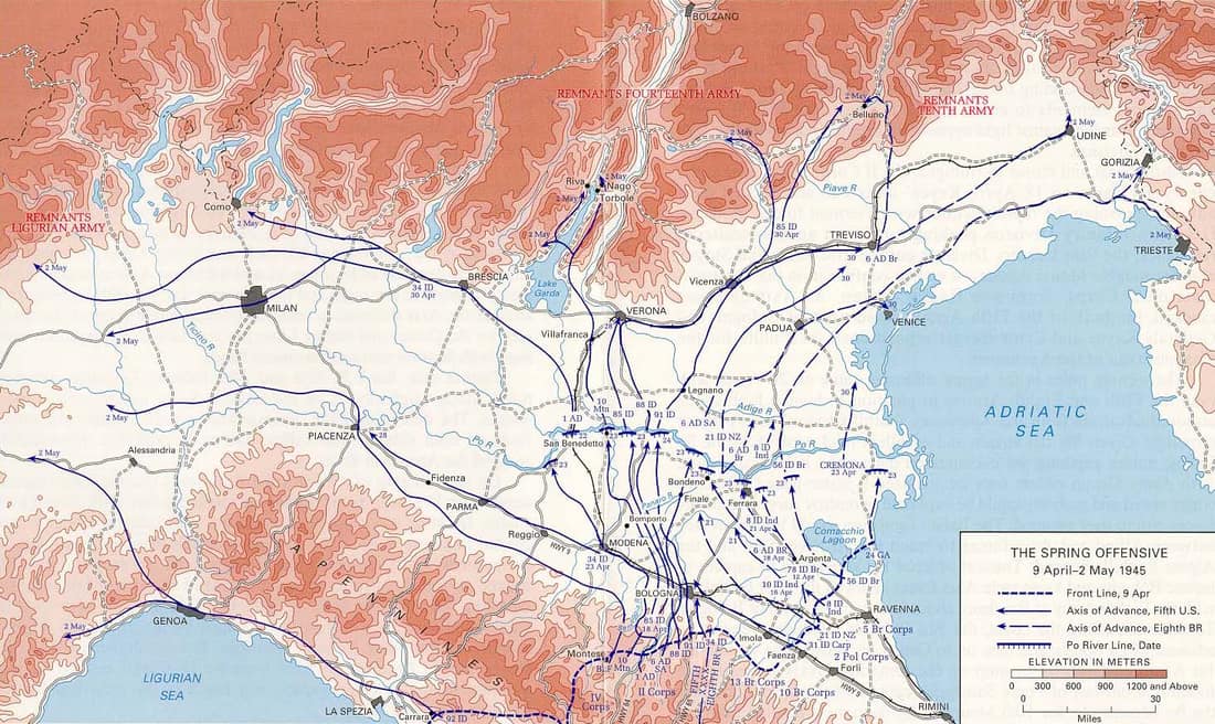 Allied Spring Offensive: Italy 1945