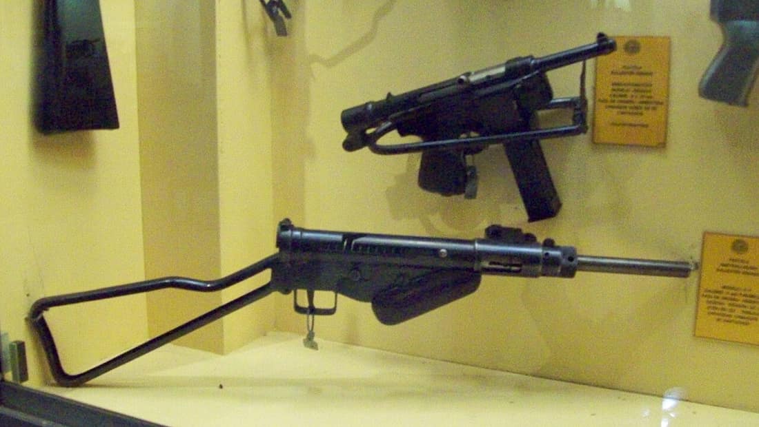 Armamento expuesto en el Museo de Armas de la Nación, ciudad de Buenos Aires, Argentina 2014.