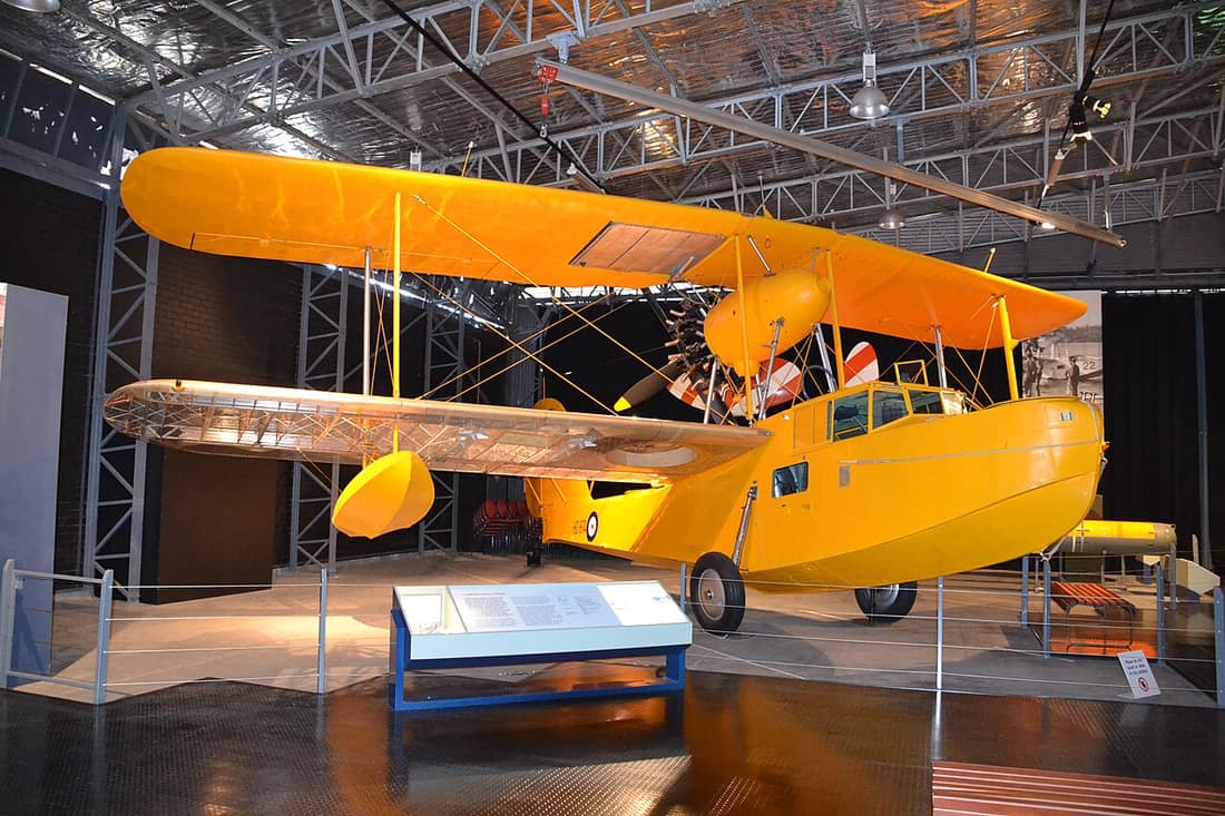 Supermarine Walrus II at the Royal Australian Air Force Museum, Point Cook, VIC.,Australia,23/11/14.