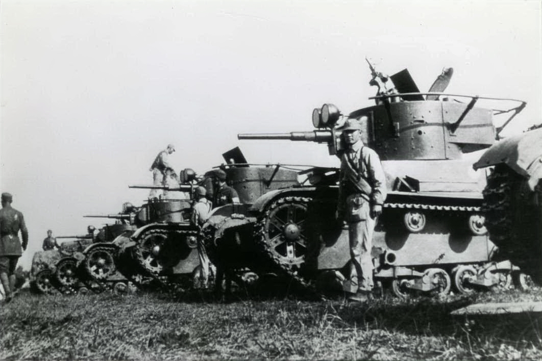 T-26 Tanks at Hunan province