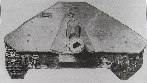 The Mareșal tank destroyer (M-00 prototype), a Romanian WW2-era AFV that later inspired the design of the German Hetzer
