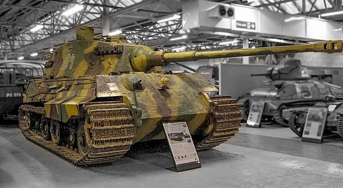 Tiger II at the Bovington Tank Museum