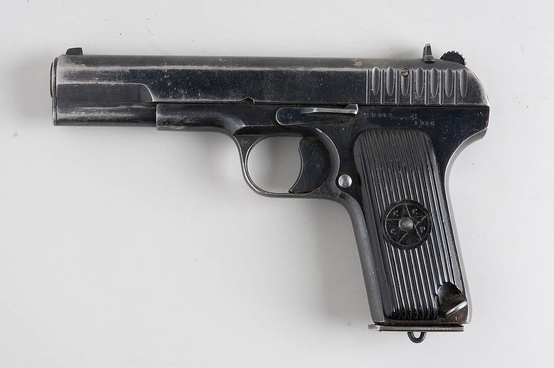 Tokarev TT33 From flickr user handvapensamlingen - Pistols used in Norway.