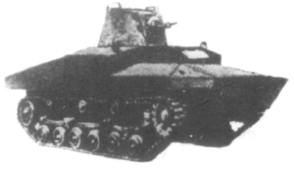 Japanese Type 92 Ju Sokosha experimental amphibious version (Type 92 A-I-Go)