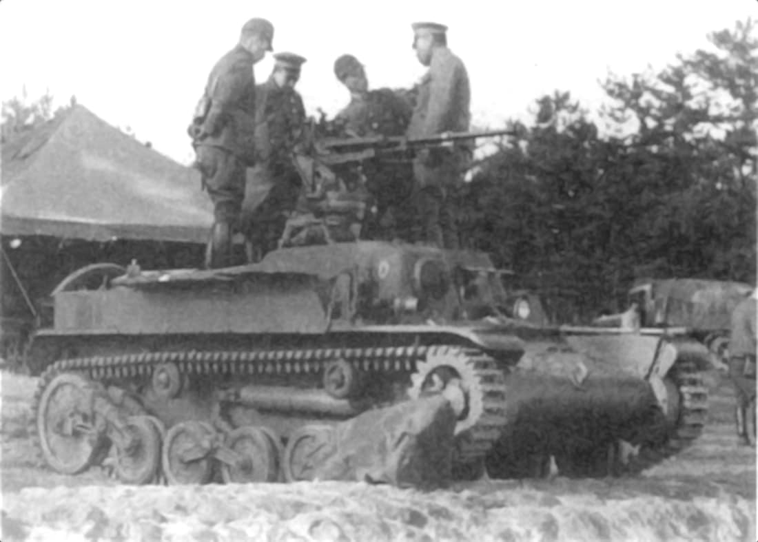 Experimental anti-aircraft tank Number 1 Ki-To of the Imperial Japanese Army
