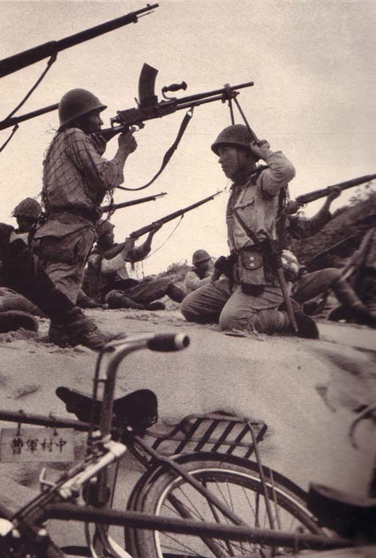 First Lieutenant Hajime Asai and His ten men in Singapore